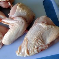 Seperate breast from wing