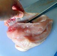Tidy up the breast